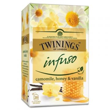 Ceai cu musetel, vanilie si miere Twinings Infuso 20x1.5g de la KraftAdvertising Srl