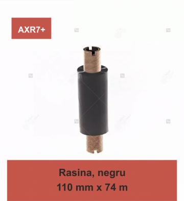 Ribon Armor Inkanto AXR7+, rasina (resin), negru, 110mmx74m de la Label Print Srl