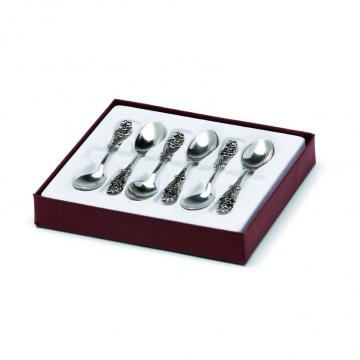 Set de 6 lingurite Silver 925% by Sheffield made in Italy