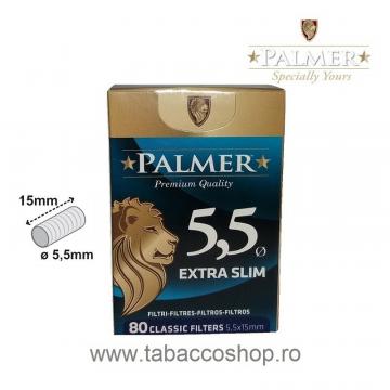 Filtre tigari Palmer Extra Slim 80 5.5mm de la Maferdi Srl