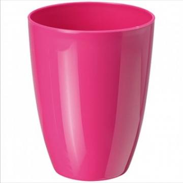Ghiveci plastic rotund, Strend Pro Orchid, 13 cm, Cafe Latte