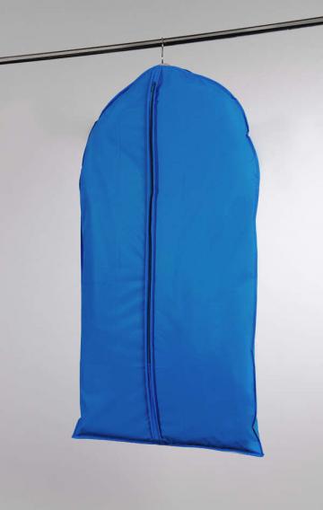 Husa lunga pentru haine bleu 137 cm