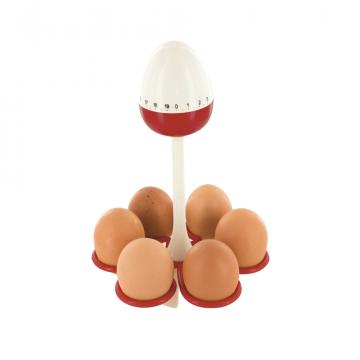 Suport pentru fiert oua cu timer inclus de la Plasma Trade Srl (happymax.ro)