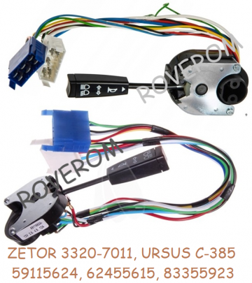 Comutator lumini si semnalizare Zetor 2011-16245,Ursus C-385 de la Roverom Srl