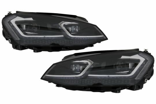 Faruri LED Bi-Xenon Look compatibile cu VW Golf 7