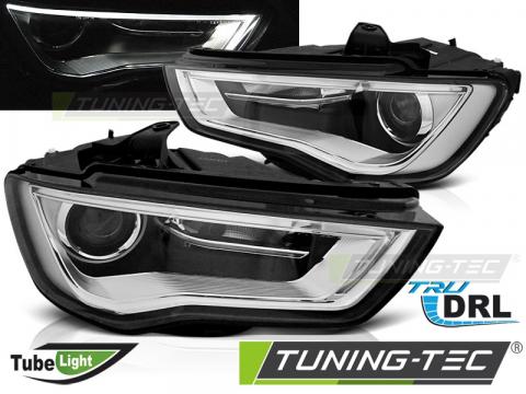 Faruri Audi A3 8V 12-16 Tube Light negru LED de la Kit Xenon Tuning Srl