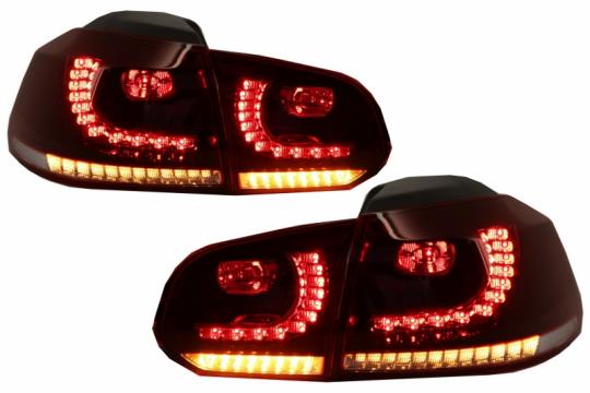 Stopuri Full LED compatibile cu VW Golf 6 VI (2008-2013) R20