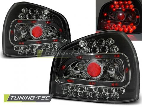 Stopuri LED compatibile cu Audi A3 08.96-08.00 negru LED de la Kit Xenon Tuning Srl