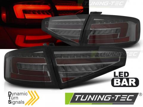 Stopuri LED compatibile cu Audi A4 B8 12-15 Sedan fumuriu de la Kit Xenon Tuning Srl