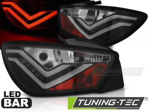 Stopuri LED compatibile cu Seat Ibiza 6J 3D 06.08-12 negru de la Kit Xenon Tuning Srl