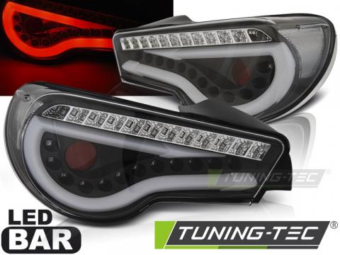 Stopuri LED compatibile cu Toyota GT86 12-16 LED bar negru