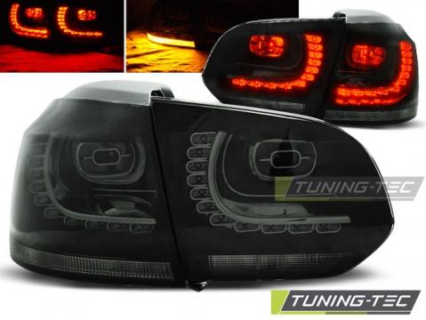 Stopuri LED compatibile cu VW Golf 6 10.08-12 fumuriu de la Kit Xenon Tuning Srl