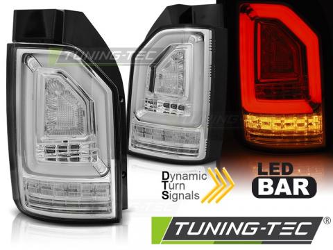 Stopuri LED compatibile cu VW T6 2015- crom SEQ LED bar OEM