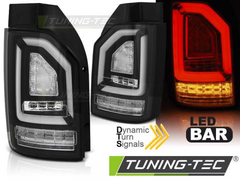 Stopuri LED compatibile cu VW T6 2015- negru SEQ LED bar OEM