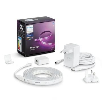 Banda LED Philips Hue Lightstrip Plus, ZigBee, Bluetooth, RG