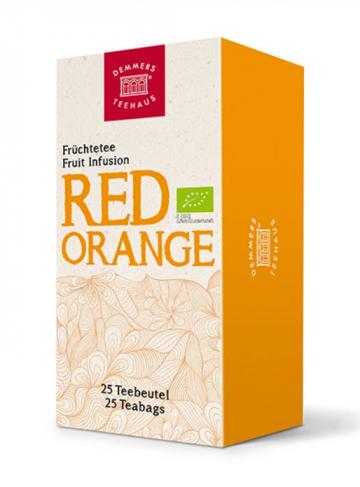 Ceai plic aromat bio Demmers Teehaus Quick-T Red Orange
