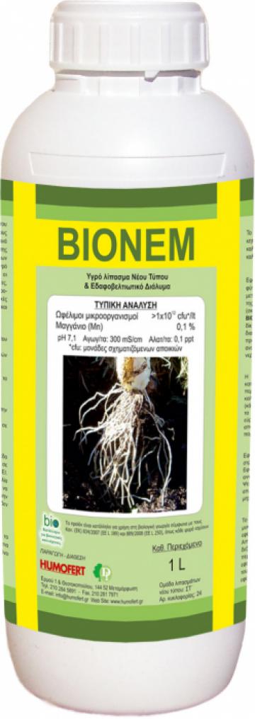 Amendament lichid pentru sol Bionem de la Lencoplant Business Group SRL