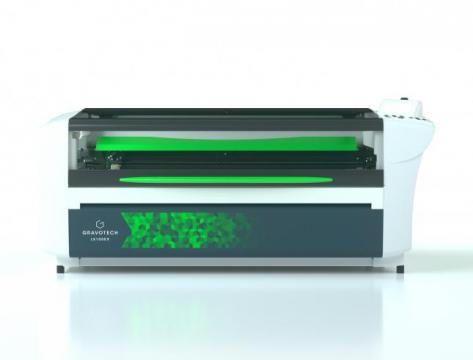 Gravator laser - masina de gravat LS100EX IQ de la Gravimex