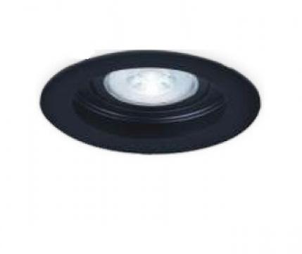 Carcasa negru rotund pentru GU10 Beta-RR1 de la Spot Vision Electric & Lighting Srl