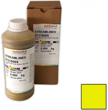 Cerneala ecosolvent Sun Chemical, Yellow, 1000ml