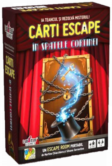 Carti Escape - In spatele cortinei de la Chess Events Srl