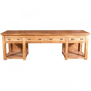 Masa birou lemn masiv, diverse nuante de la Francesca Decor