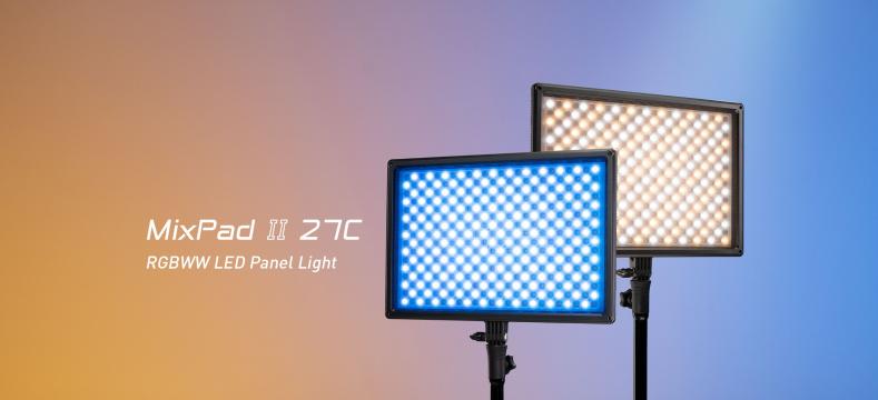 Panou LED NanLite MixPad II 27C RGBWW Hard and Soft Light de la West Buy SRL