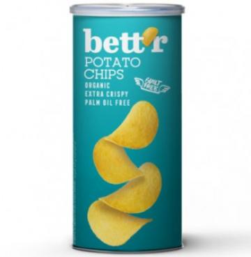 Chips din cartofi bio 160g Bettr de la Supermarket Pentru Tine Srl