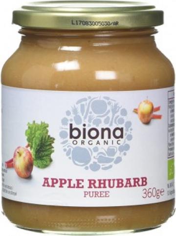Piure de mere si rubarba eco 360g Biona de la Supermarket Pentru Tine Srl