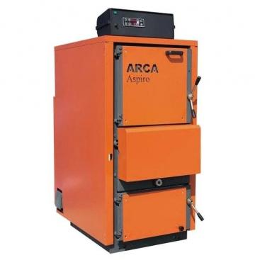 Cazan lemne gazeificare Arca Aspiro 70R-69kW de la Axa Industries Srl