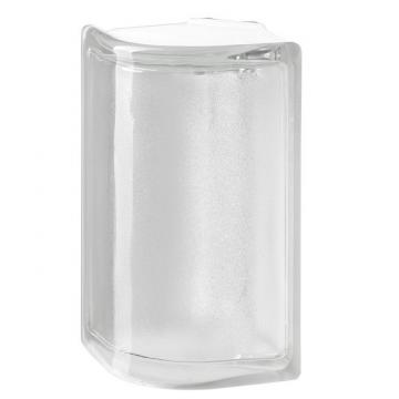 Caramida de sticla colt mata pentru interior sau exterior