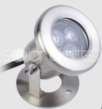 Lampa pentru iluminat subacvatic cu LED 3W