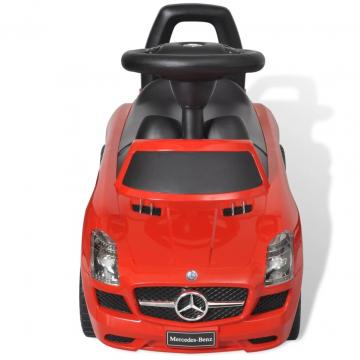 Jucarie masina pentru copii fara pedale Mercedes Benz rosu de la VidaXL