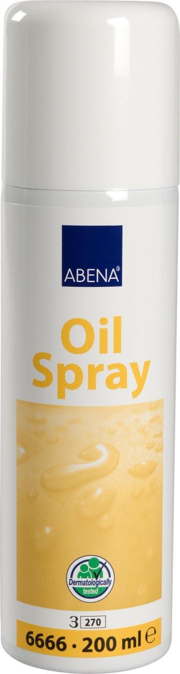 Spray oil Abena - 200 ml - 6666 de la Medaz Life Consum Srl