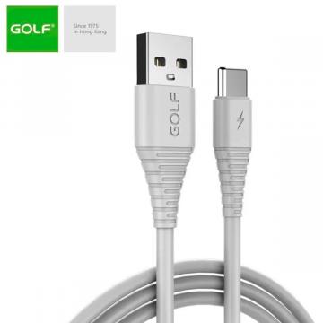 Cablu USB Type C FAST CHARGE Flying Fish Golf GC-64t alb de la Sirius Distribution Srl