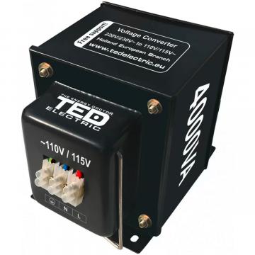 Transformator 230-220V la 110-115V 4000VA TED110-4000VA de la Sirius Distribution Srl