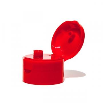 Capac flip top, F28mm, rosu de la Practic Online Packaging Srl