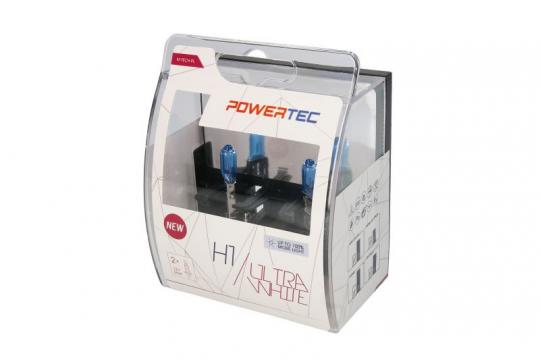 Set becuri Powertec H1 Ultra White