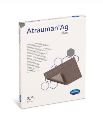 Pansament cu argint Atrauman AG - 10 x 10 - 3 buc. de la Medaz Life Consum Srl