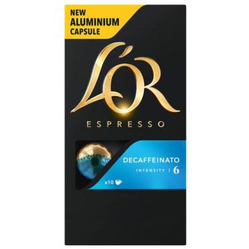 Capsule espresso decofeinizat L'Or 10buc 52g de la KraftAdvertising Srl