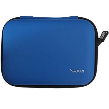 Husa HDD Spacer SPHD-001-BL, 2.5 inch, albastru