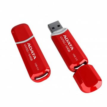 USB Flash Drive ADATA 64GB, UV150, USB3.0, rosu de la Etoc Online