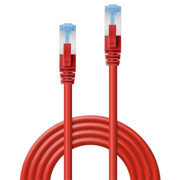Cablu de retea Lindy, RJ45, Cat. 6, 1m, S/FTP LSZH, rosu de la Etoc Online