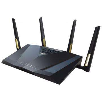Router wireless Asus Gigabit RT-AX88U Pro, Dual-Band, WiFi 6 de la Etoc Online