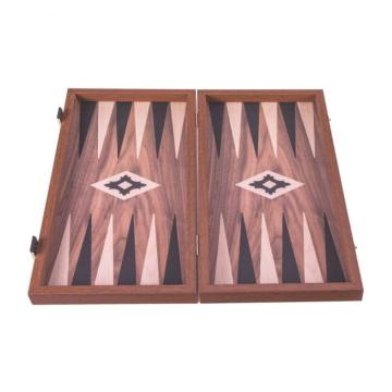 Set joc table backgammon Walnut with Black Oak points