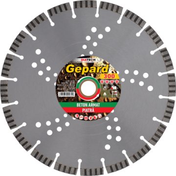 Disc diamantat pentru beton armat Gepard de la Fortza Bucuresti