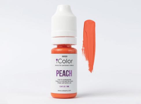 Pigment buze micropigmentare IColor peach 10ml de la Visagistik