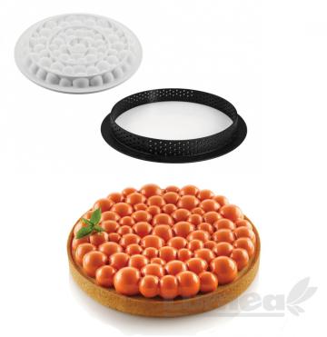 Forma silicon Kit tarte ring bubble - SilikoMart de la Lumea Basmelor International Srl