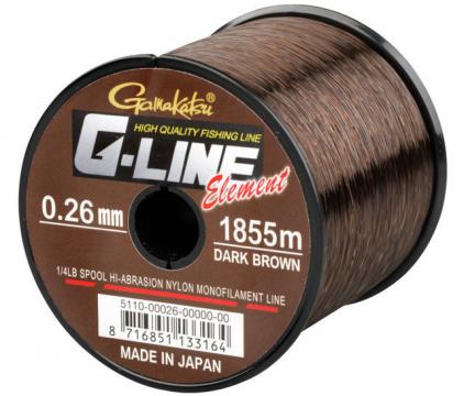 Fir Gamakatsu G-Line Element Dark Brown de la Pescar Expert