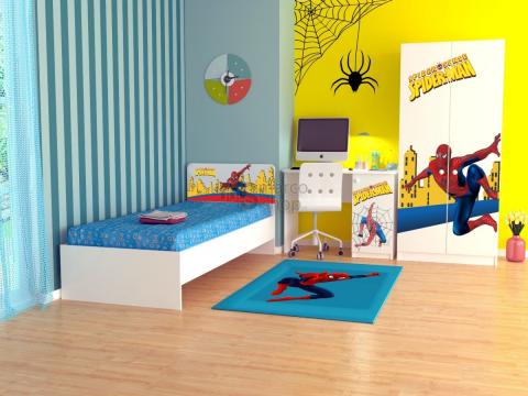 Mobilier camera pentru baieti Spiderman
